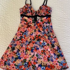 For Love & Lemons NWT Floral Mini Dress